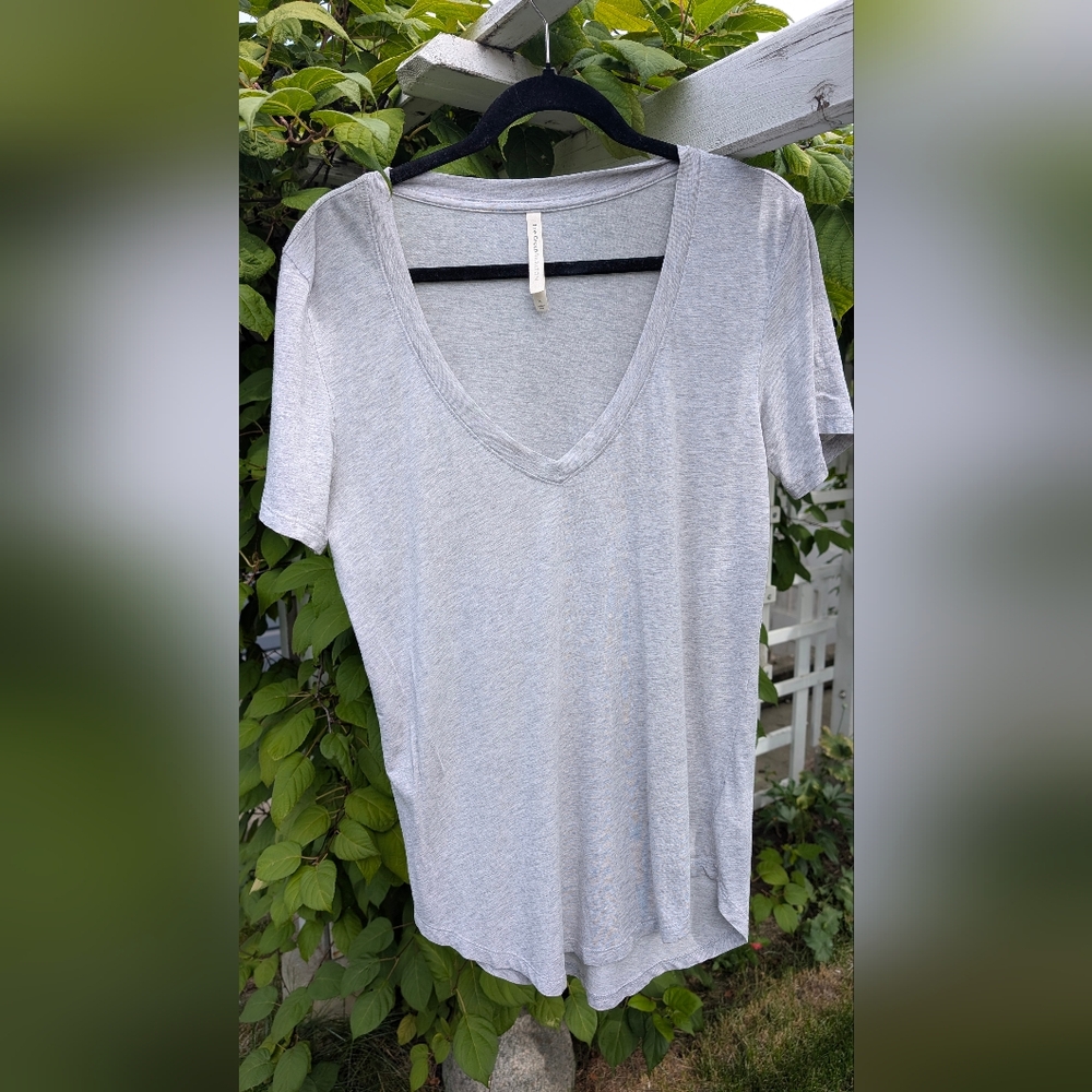 The Group by Babaton FOUNDATION V-NECK T-SHIRT